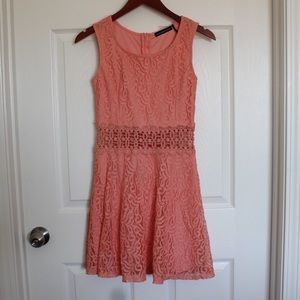 Nice Peachy Spring Dress